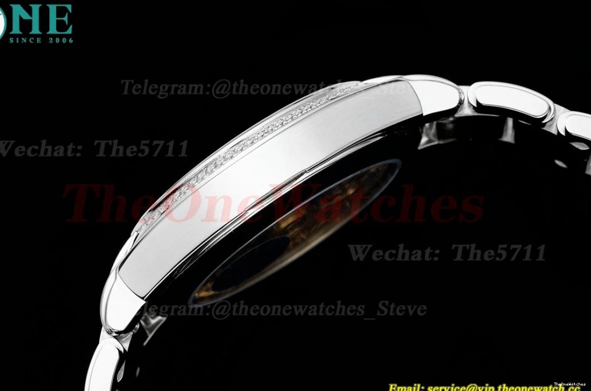 SS Dia 7300 36mm Dial PPF TWENTY~4 Ladies SS Blue 324SC 0123